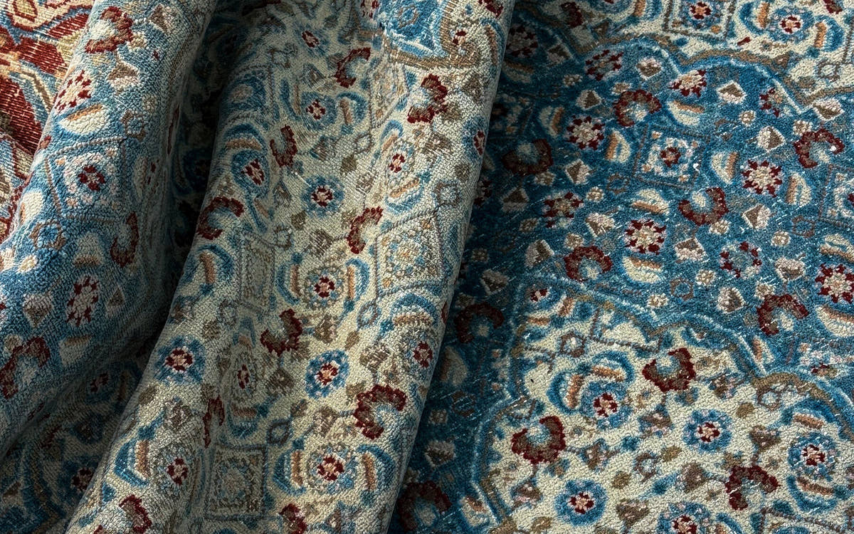 Birjand Rugs, vintage hand-knotted rug at Storied Rugs