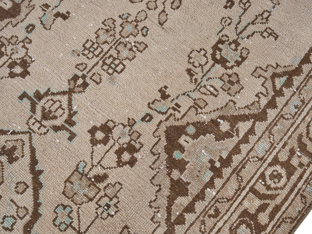 8962, Persian Hamadan Runner Rug