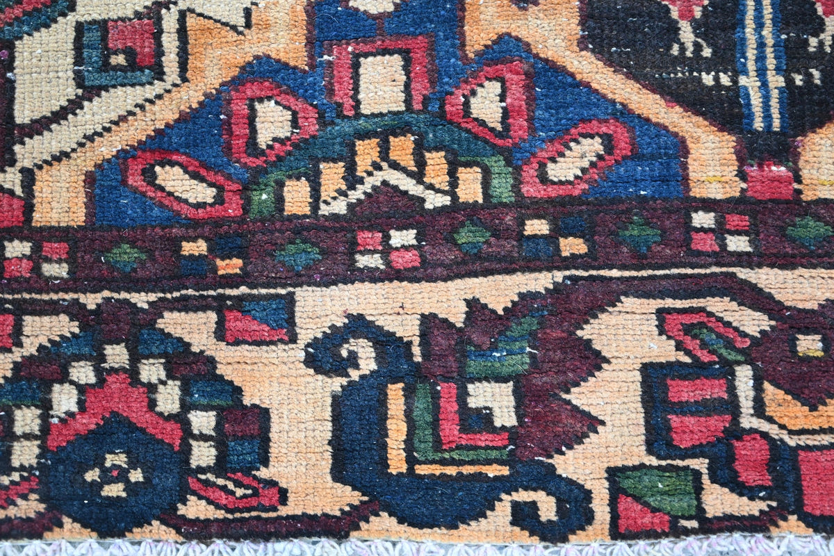 10008, Persian Bakhtiari Area Rug