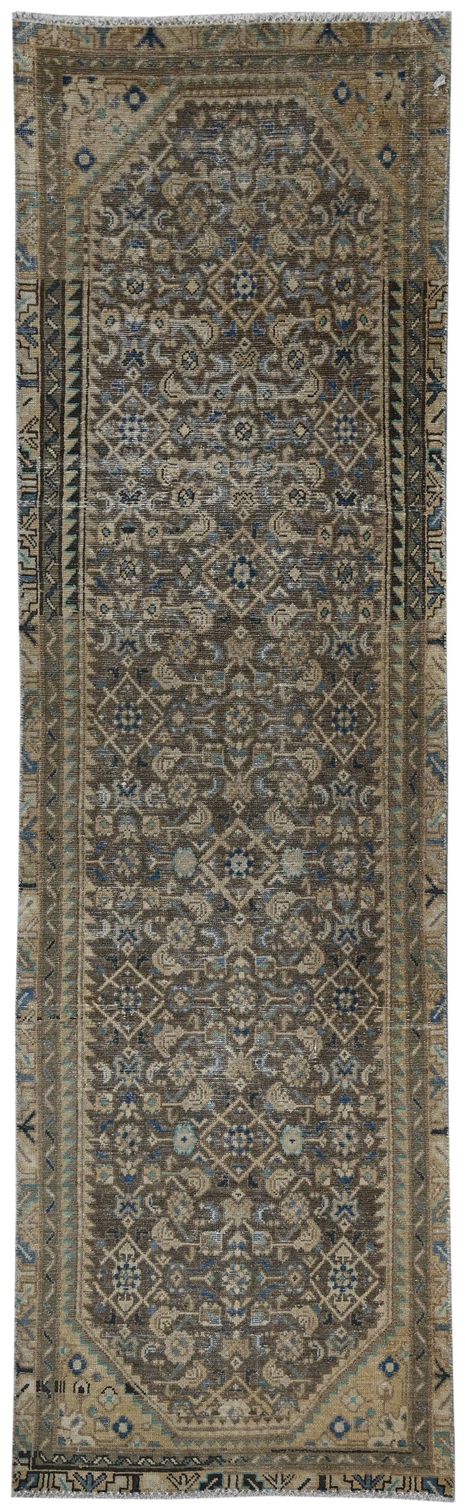 10021, Persian Hamadan Runner Rug