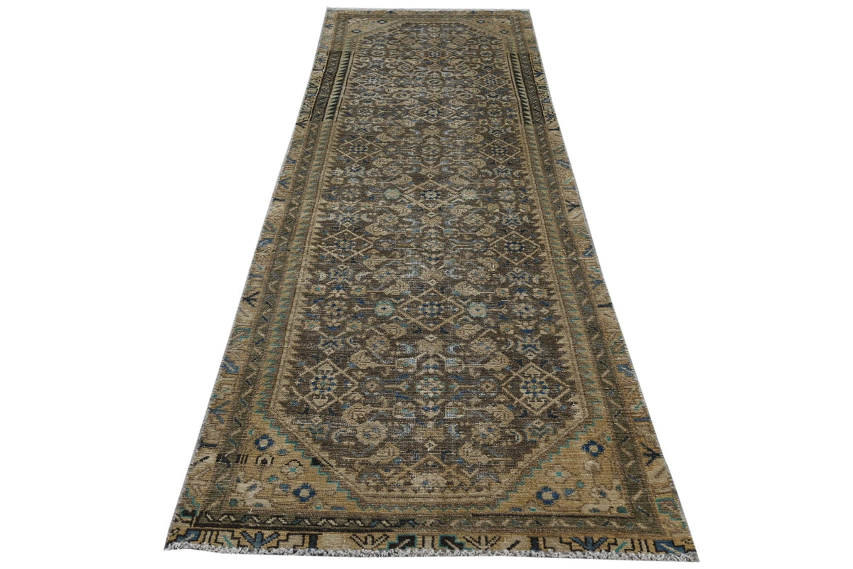 10021, Persian Hamadan Runner Rug