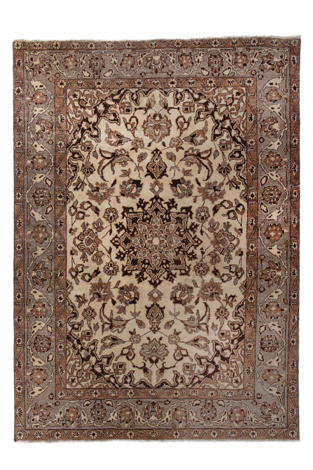 1005, Persian Kashan Area Rug