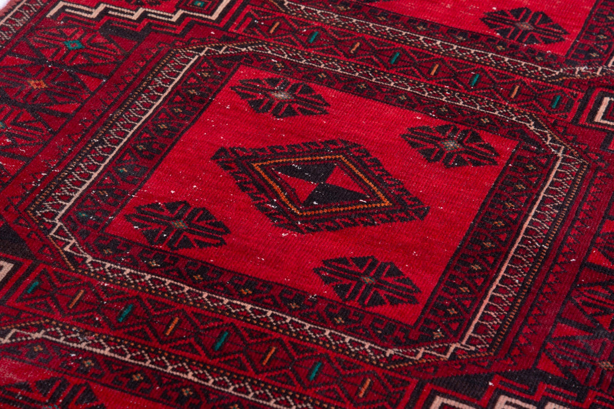 1014, Persian Baluch Runner Rug