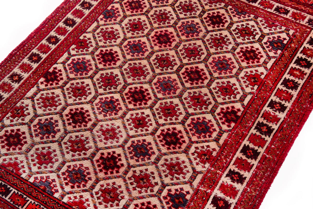 1037, Persian Torkaman Area Rug