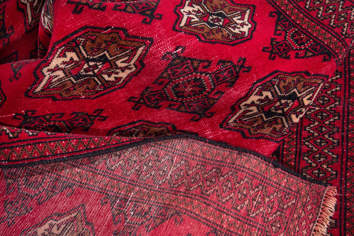 1055, Persian Torkaman Area Rug