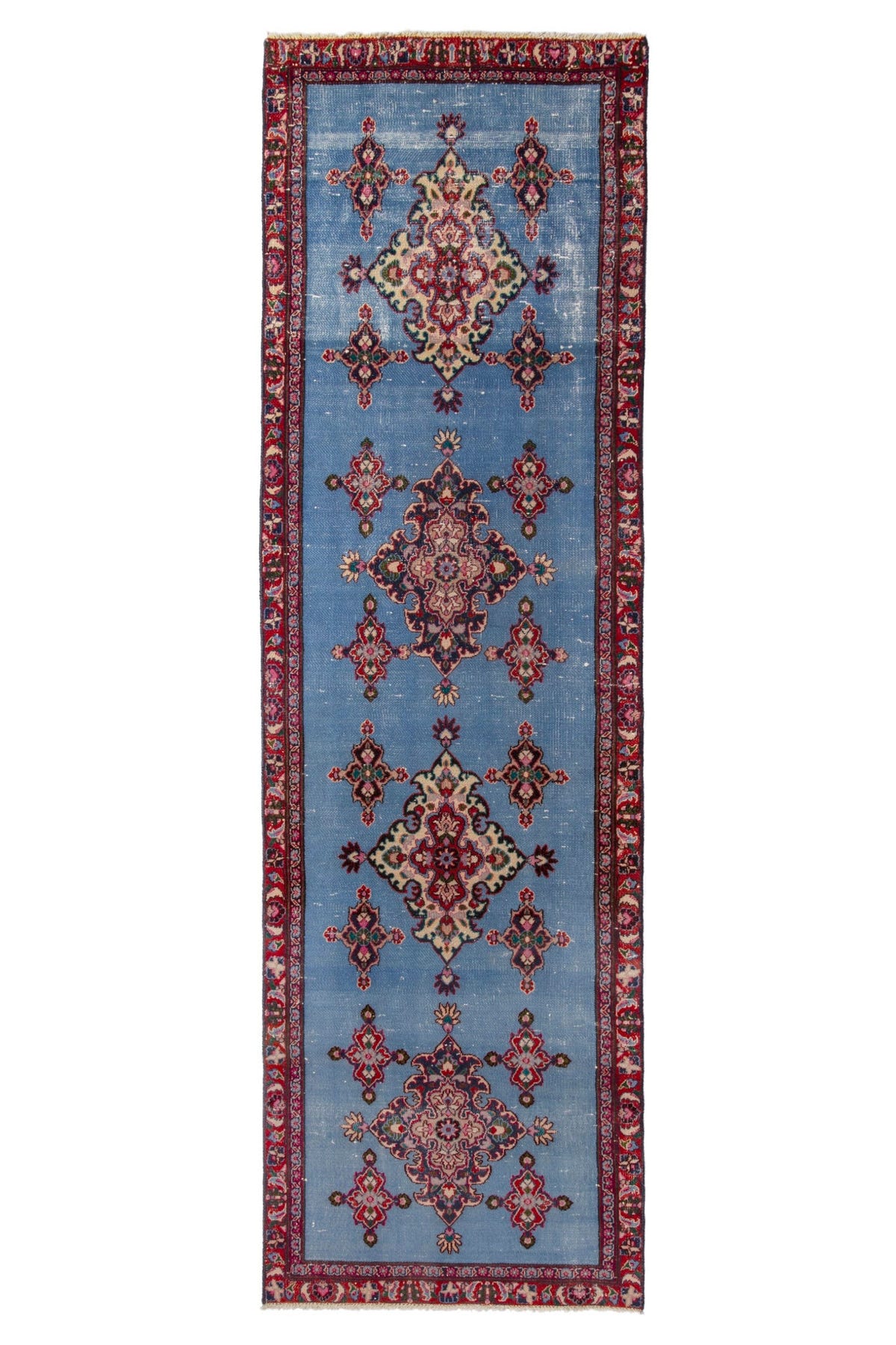 1066, Persian Mashhad Runner Rug