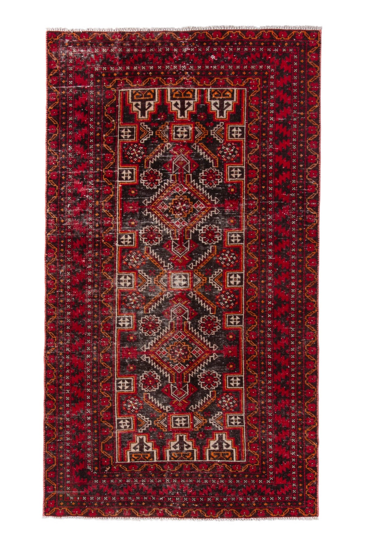 1075, Persian Baluch Area Rug