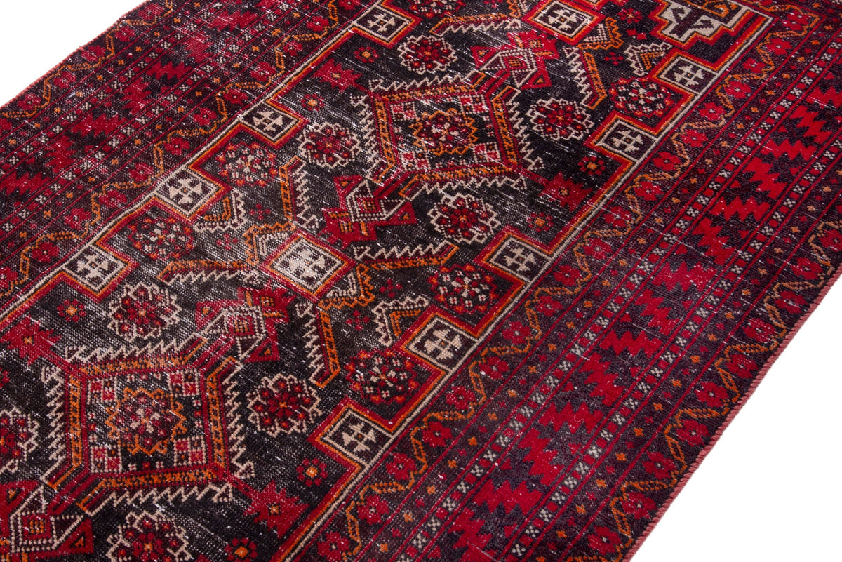 1075, Persian Baluch Area Rug