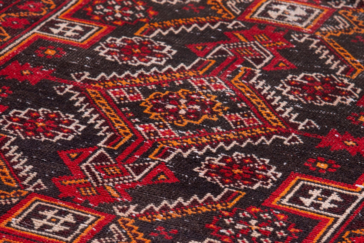 1075, Persian Baluch Area Rug