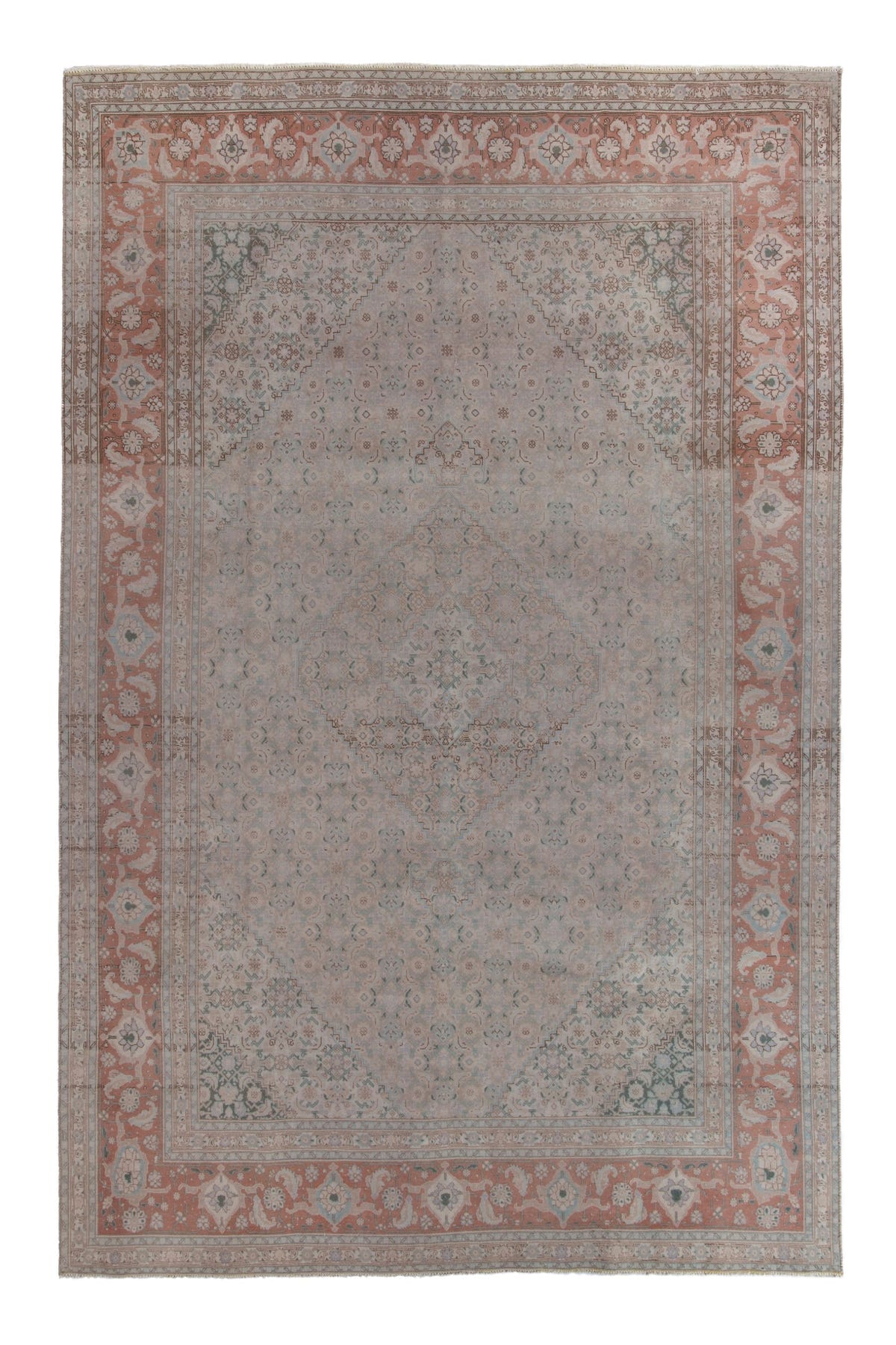 1086, Persian Tabriz Area Rug