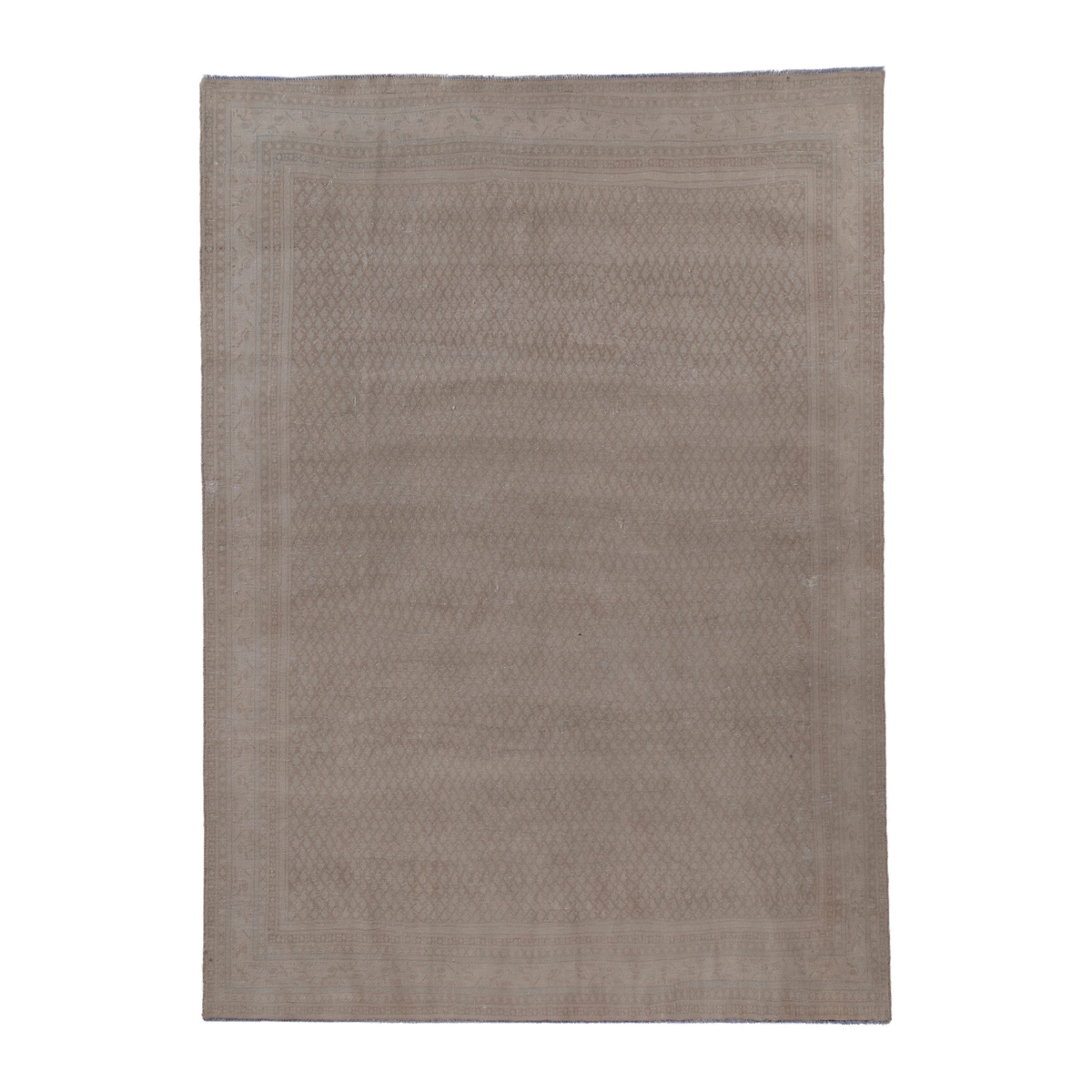 Persian Arak oversized rug in taupe and greige, 8'6" x 11'2"