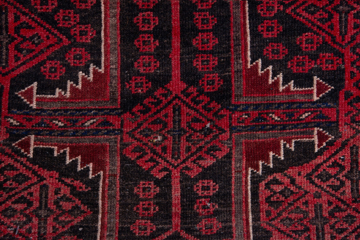 1135, Persian Baluch Area Rug