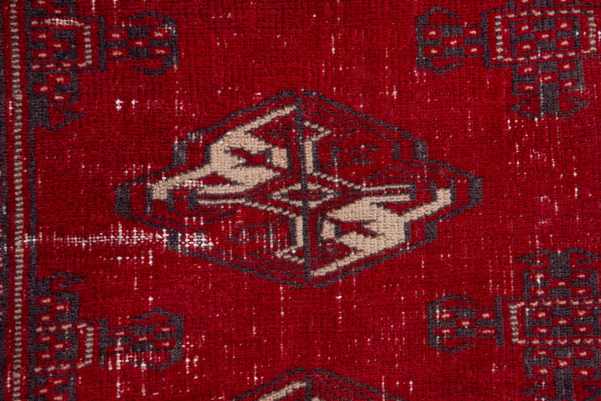 1187, Persian Torkaman Area Rug