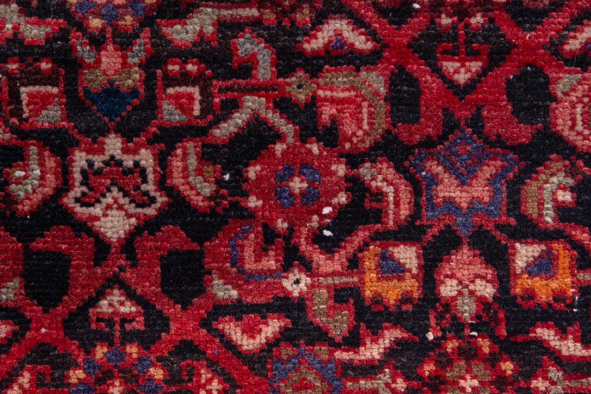 1217, Persian Hamadan Runner Rug
