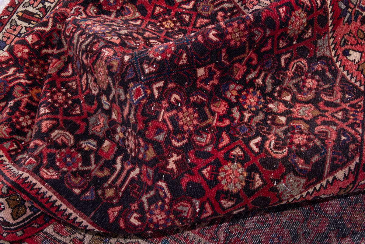 1217, Persian Hamadan Runner Rug