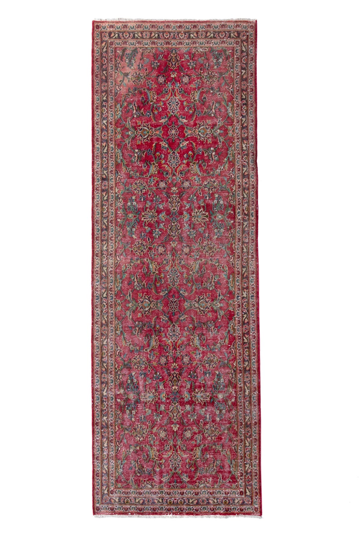 1223, Persian Kashan Runner Rug