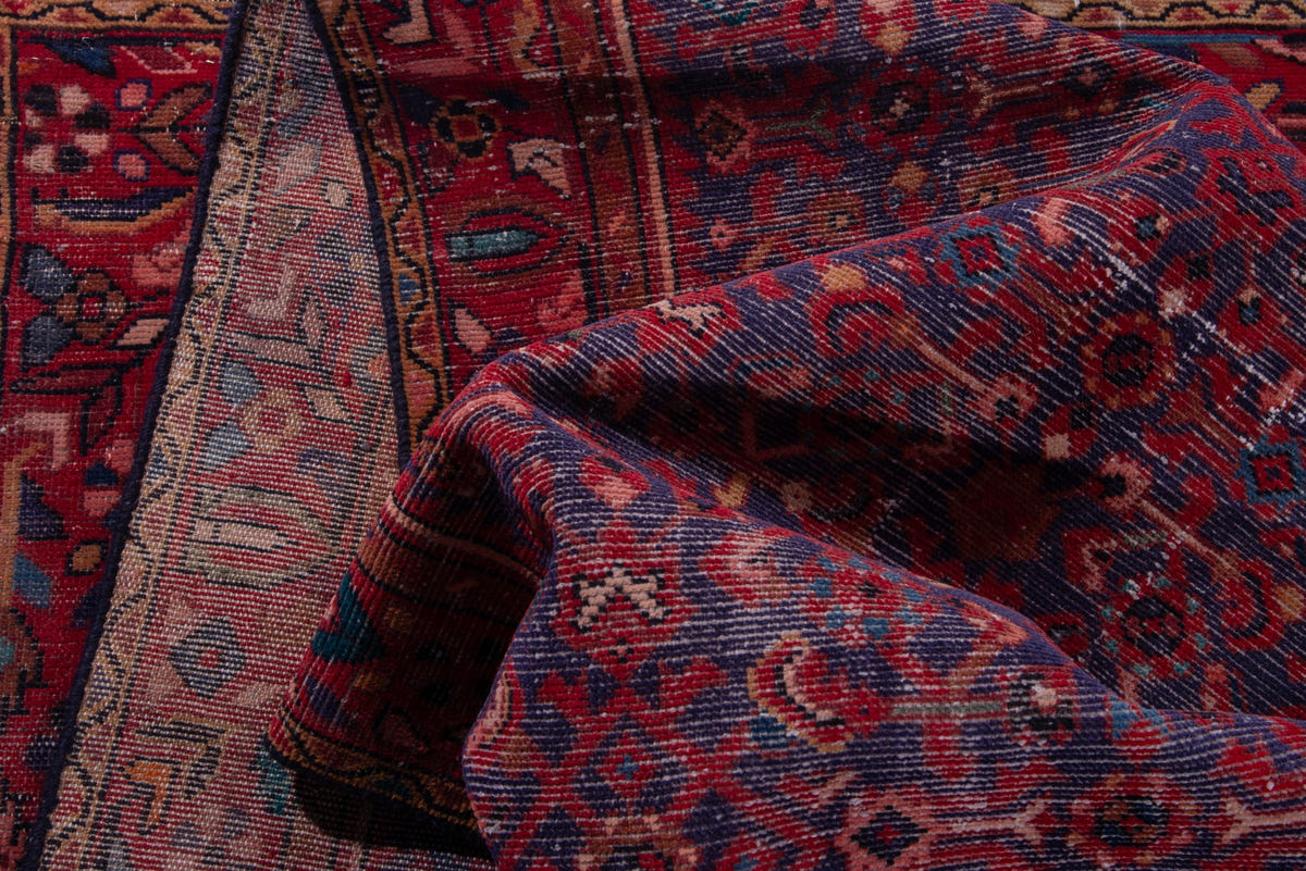 1233, Persian Hamadan Runner Rug