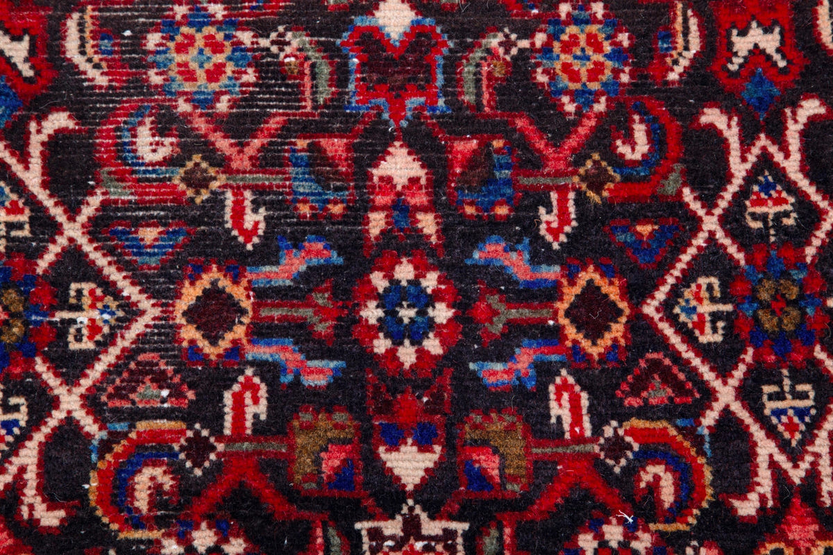 1272, Persian Hamadan Runner Rug