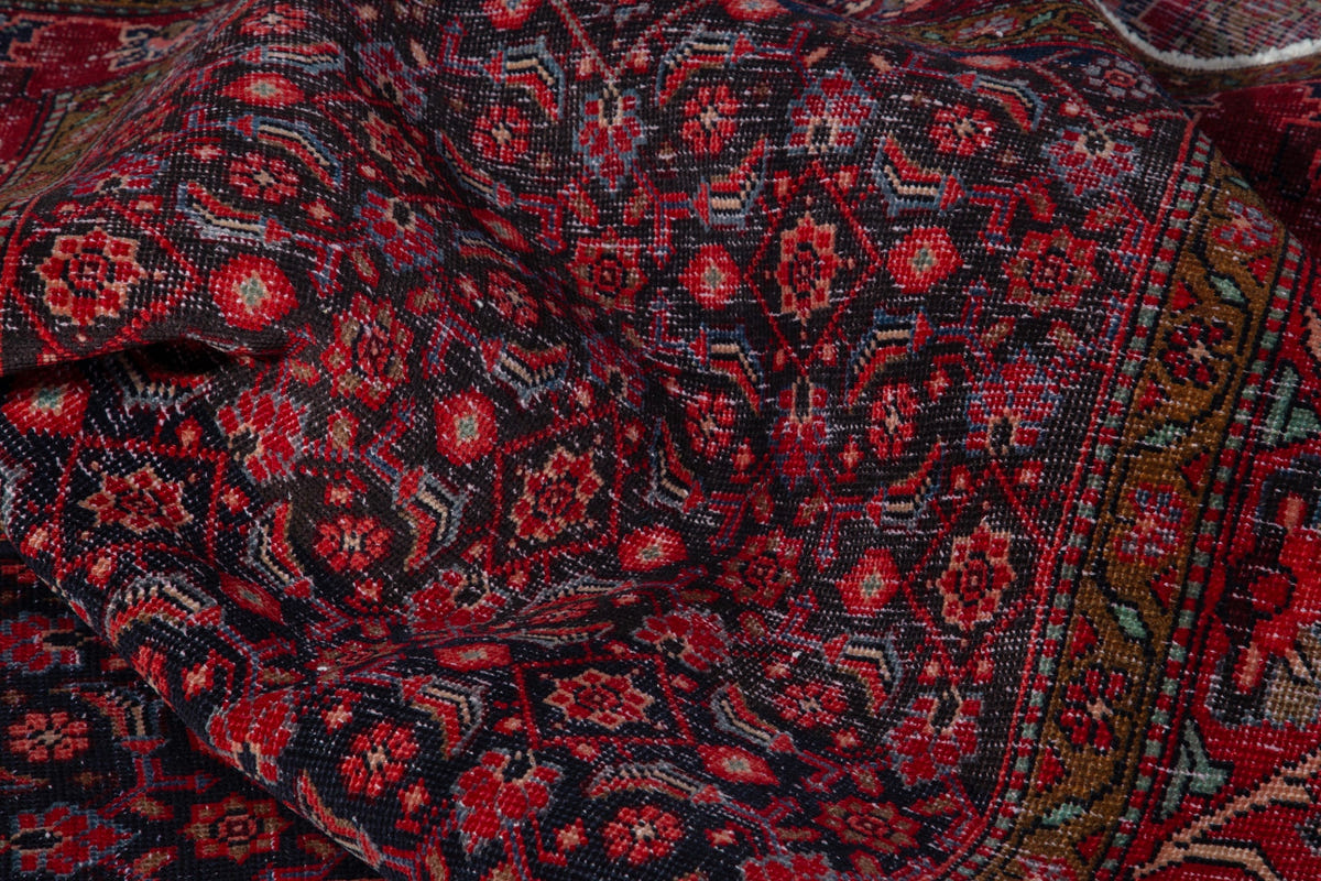 1278, Persian Hamadan Runner Rug