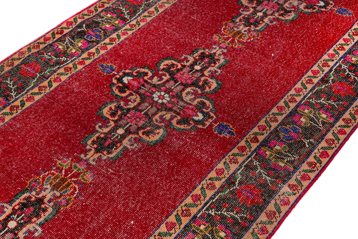 1281, Persian Ferdos Runner Rug