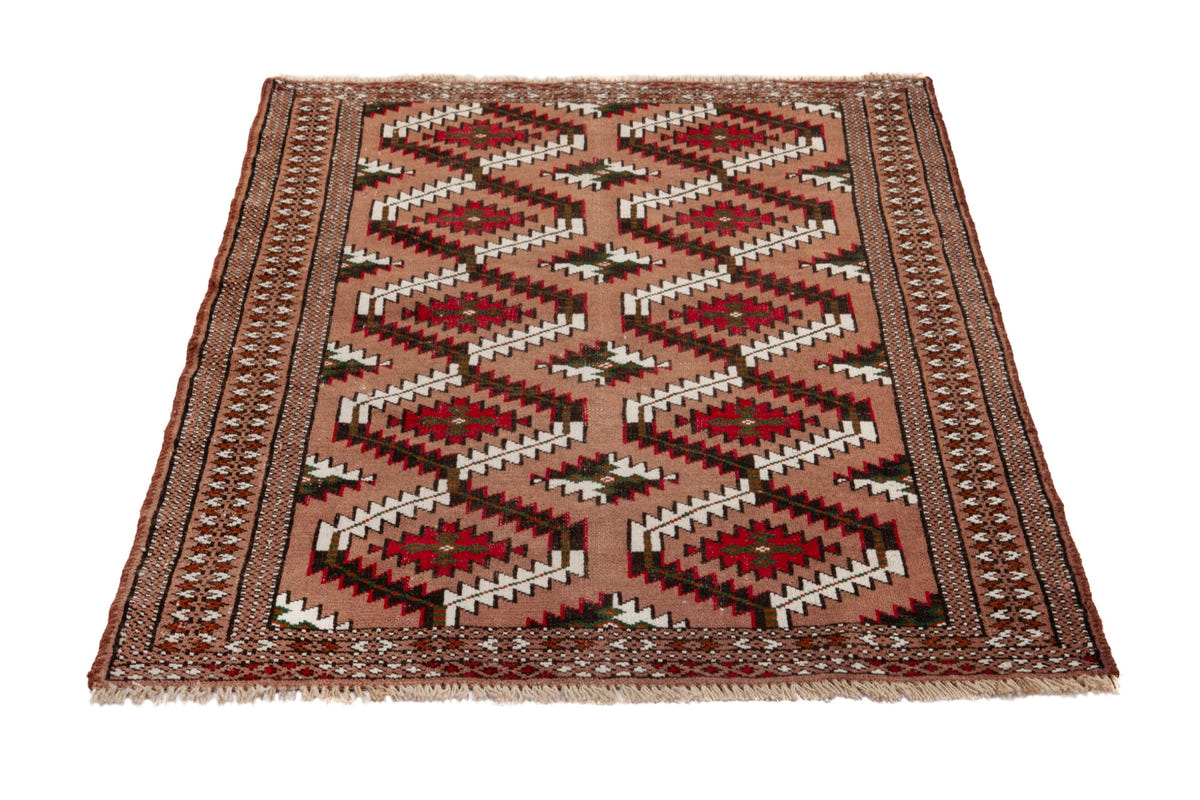 1295, Persian Torkaman Area Rug
