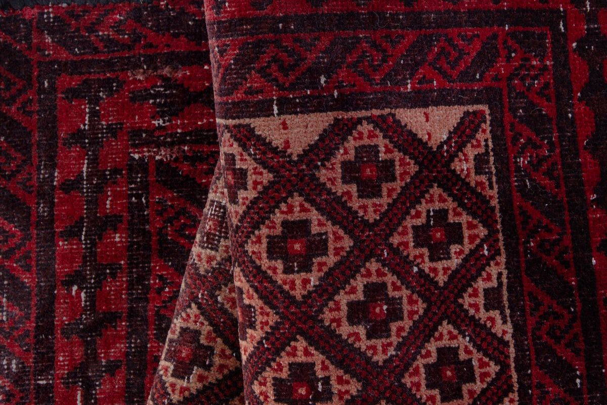 1308, Persian Baluch Runner Rug