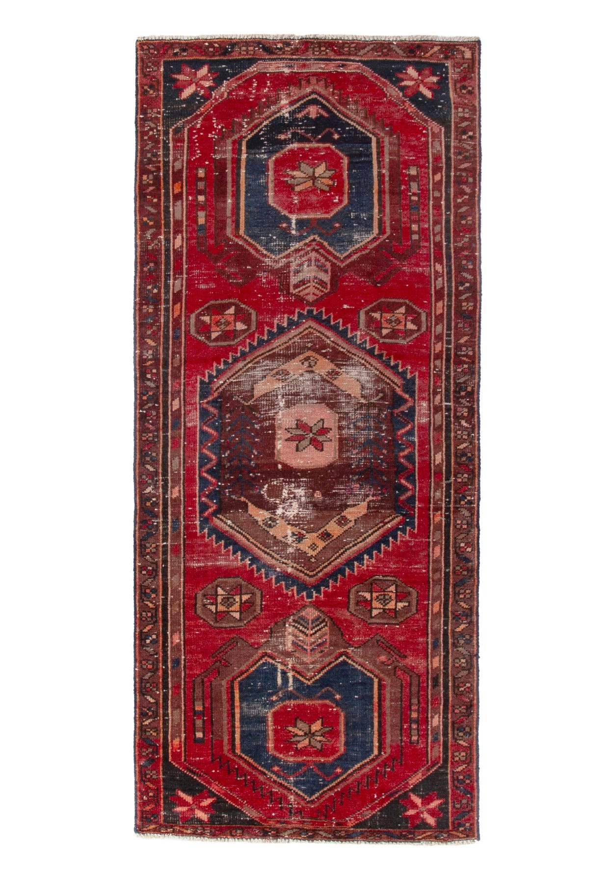 1335, Persian Zanjan Runner Rug