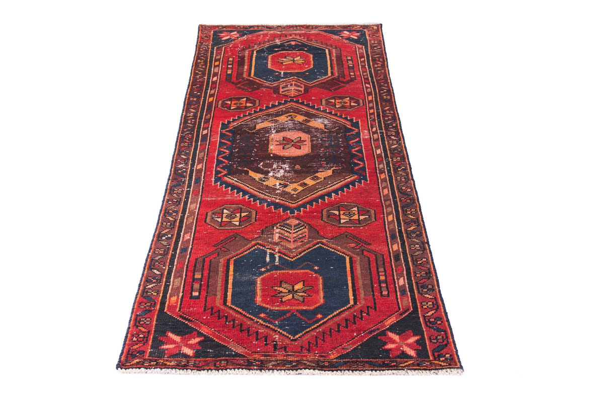1335, Persian Zanjan Runner Rug