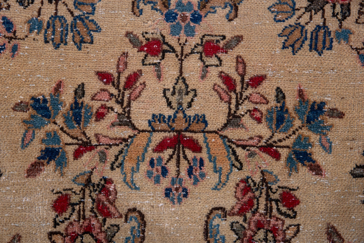 1370, Persian Kerman Runner Rug