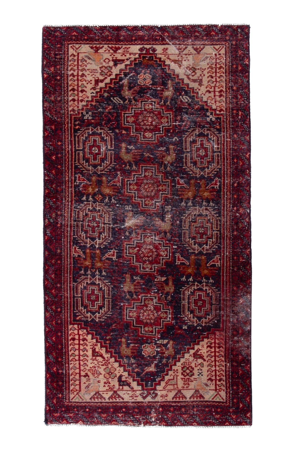 1371, Persian Baluch Area Rug