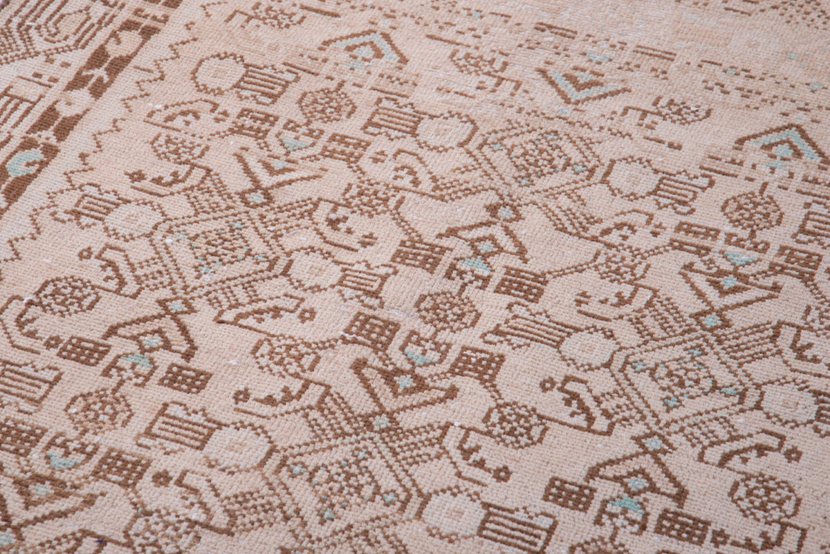 1393, Persian Hamadan Runner Rug