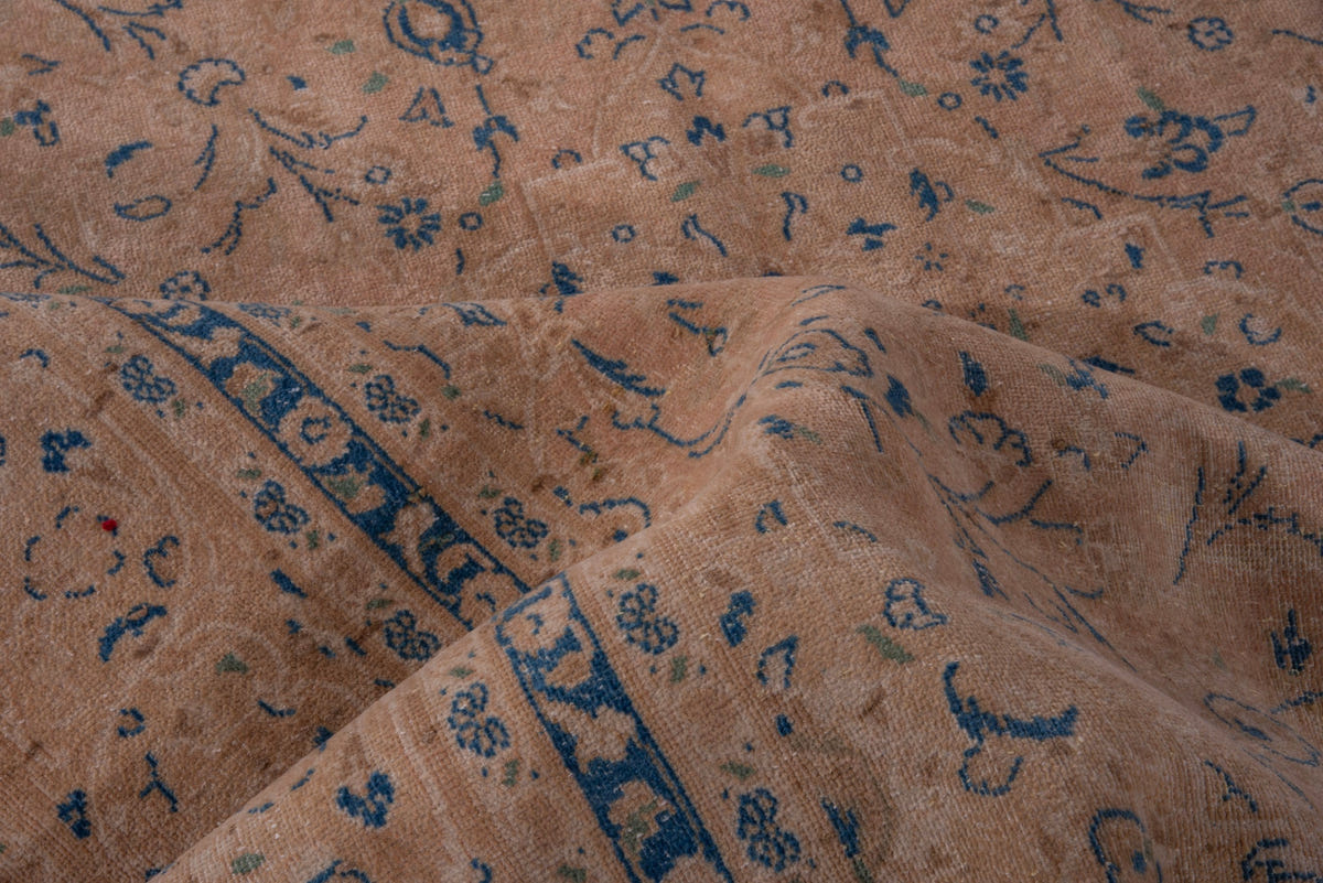 1443, Persian Kashan Oversized Rug