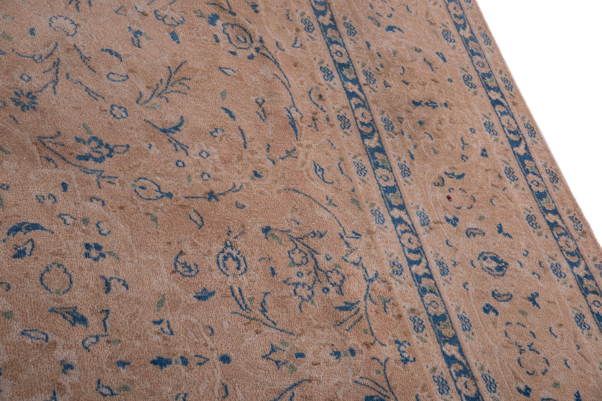 1443, Persian Kashan Oversized Rug