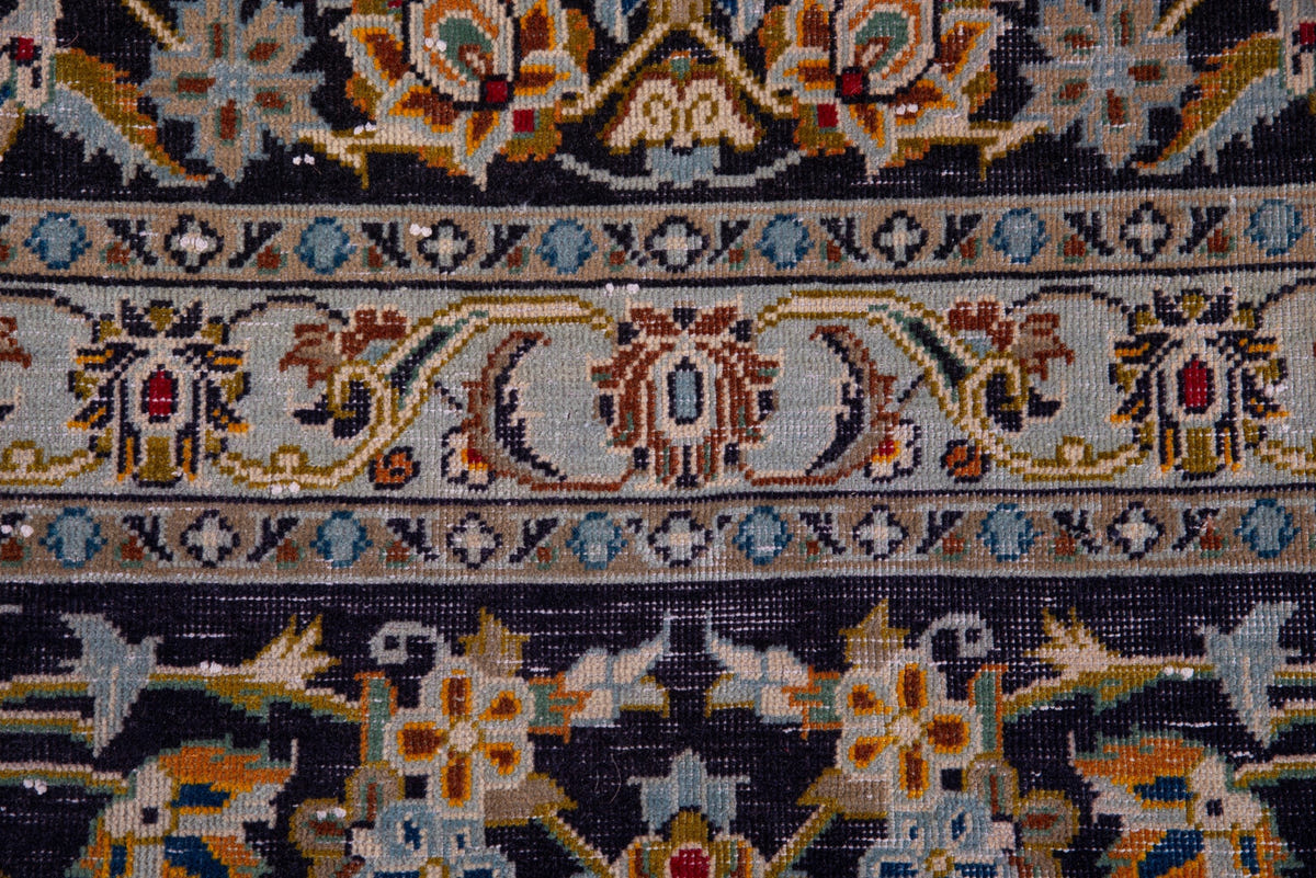 1449, Persian Kashan Oversized Rug