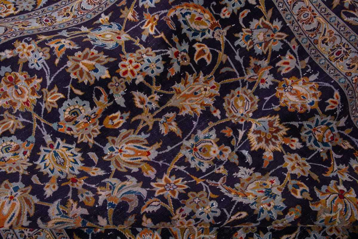 1449, Persian Kashan Oversized Rug