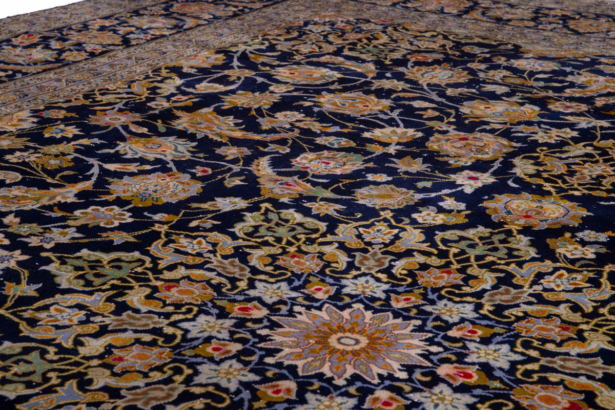 1451, Persian Kashan Oversized Rug