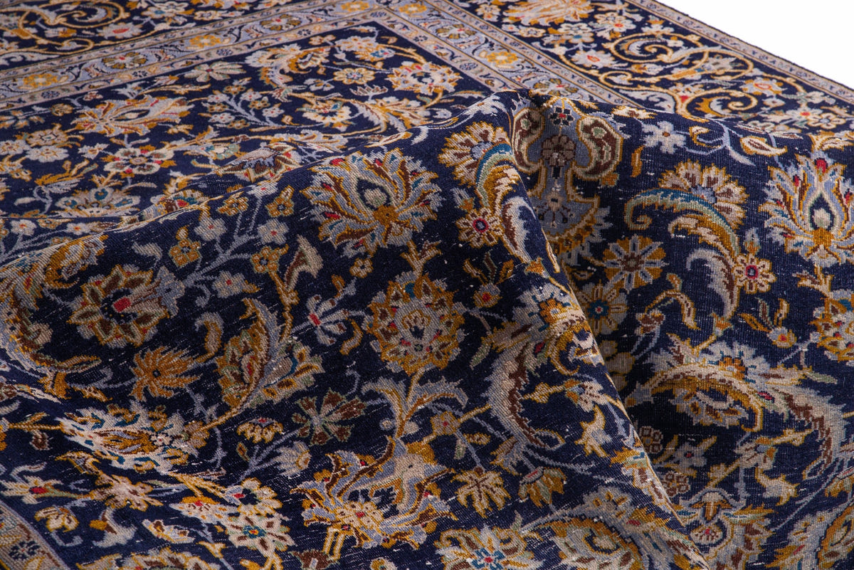 1453, Persian Kashan Oversized Rug