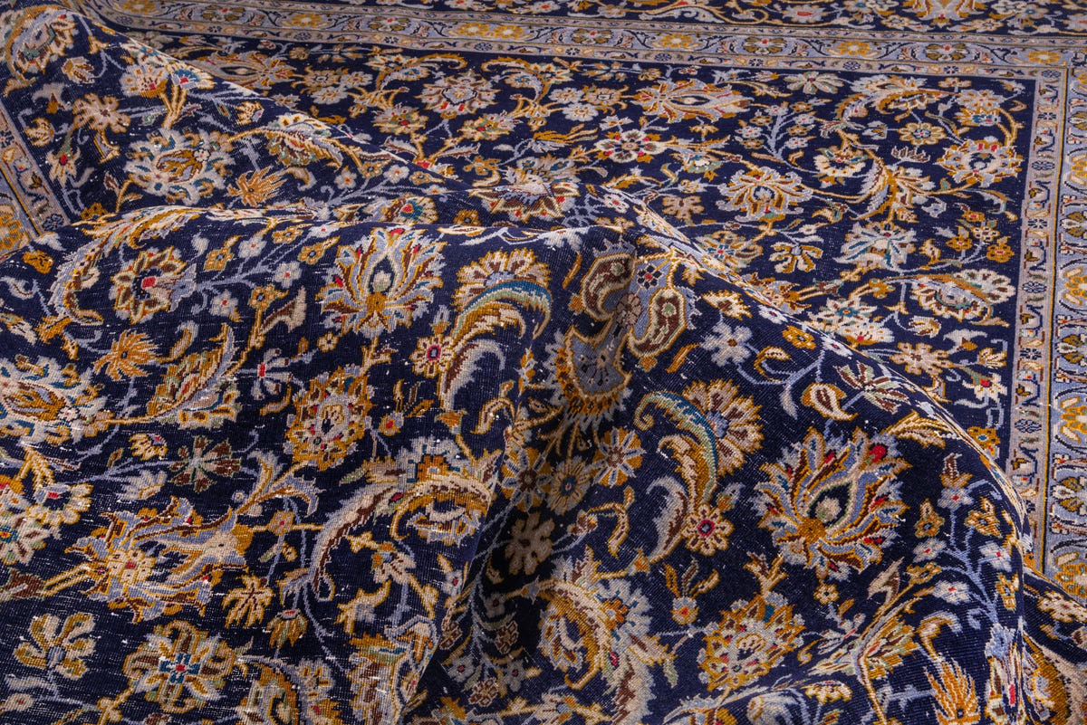 1453, Persian Kashan Oversized Rug