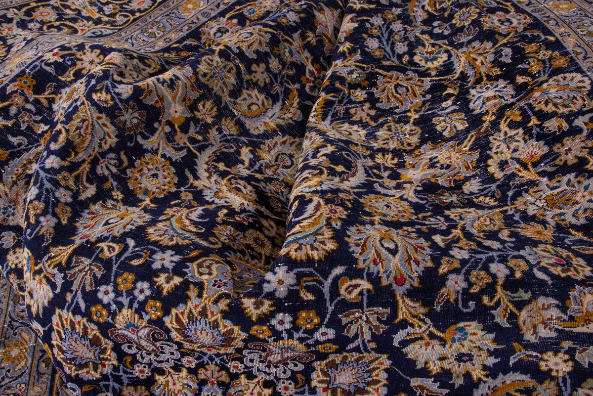 1453, Persian Kashan Oversized Rug