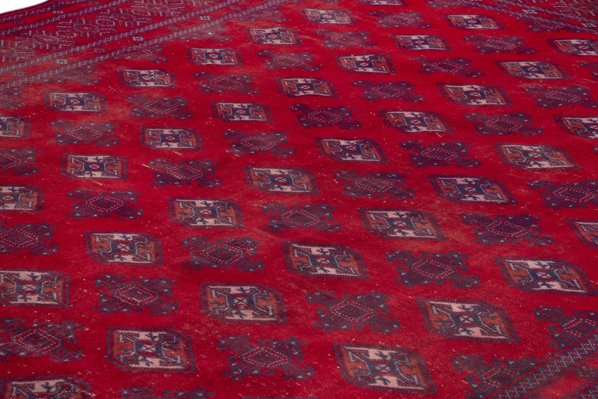 1466, Persian Torkaman Oversized Rug