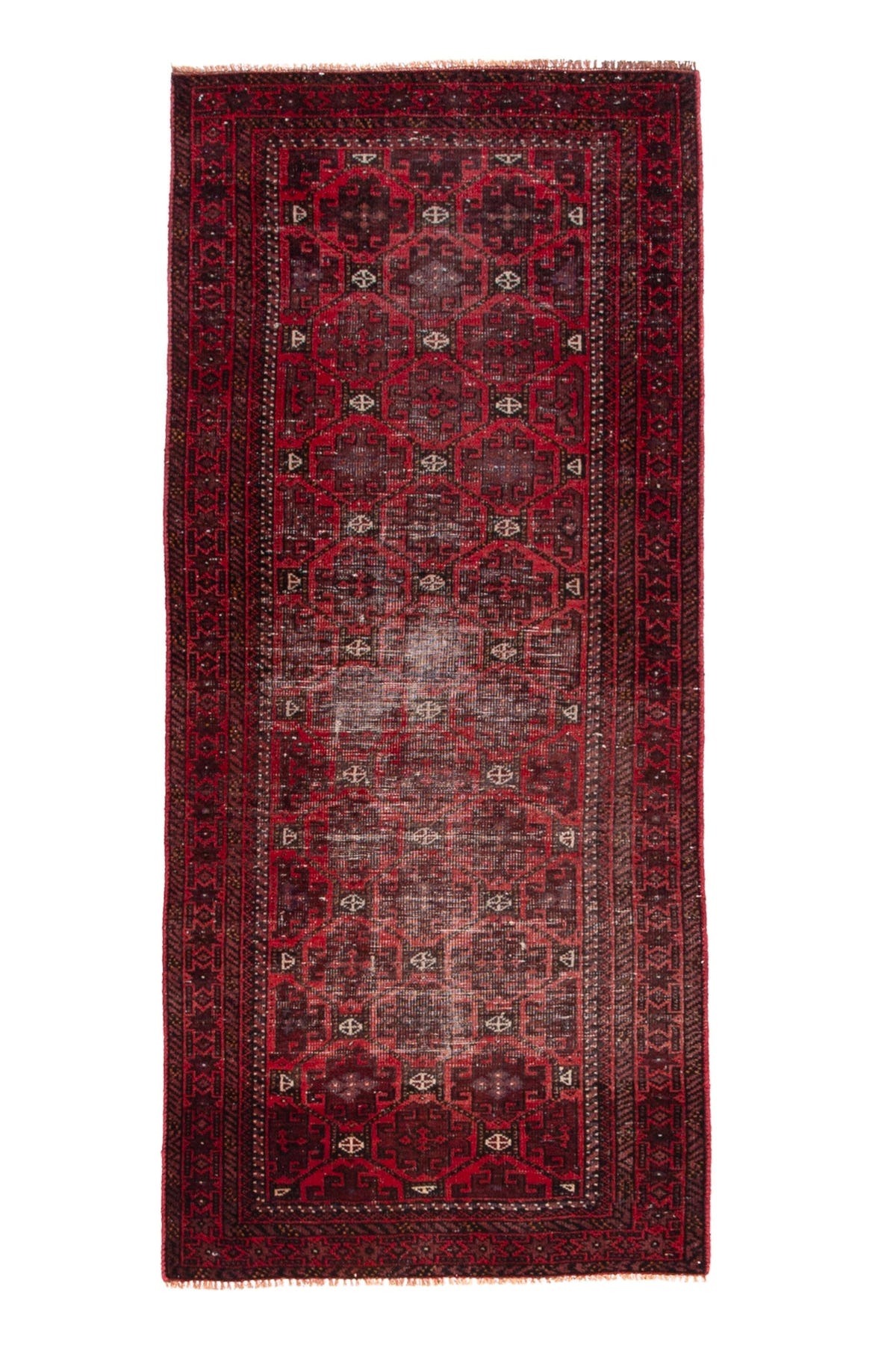1495, Persian Baluch Runner Rug