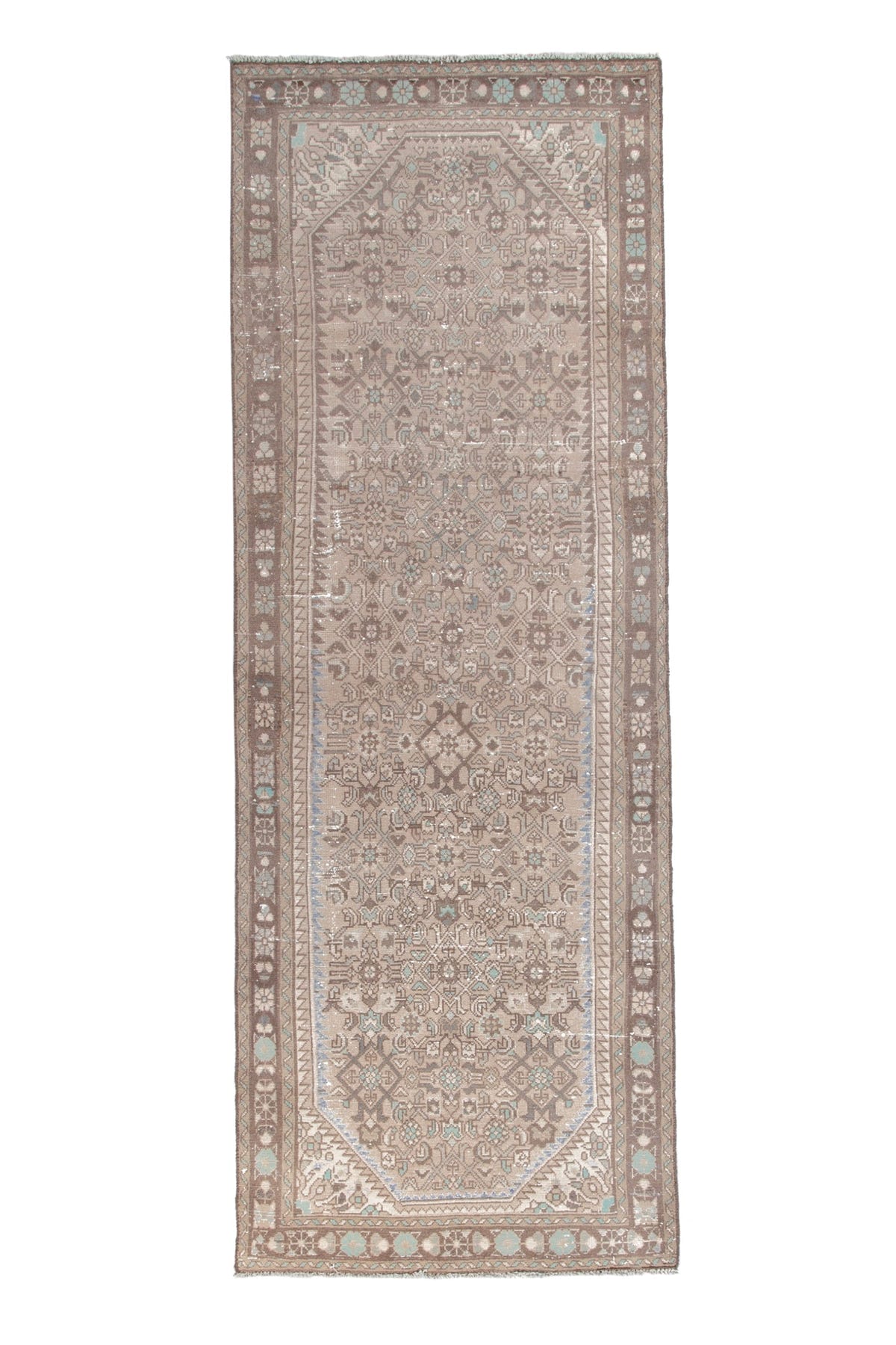1507, Persian Hamadan Runner Rug