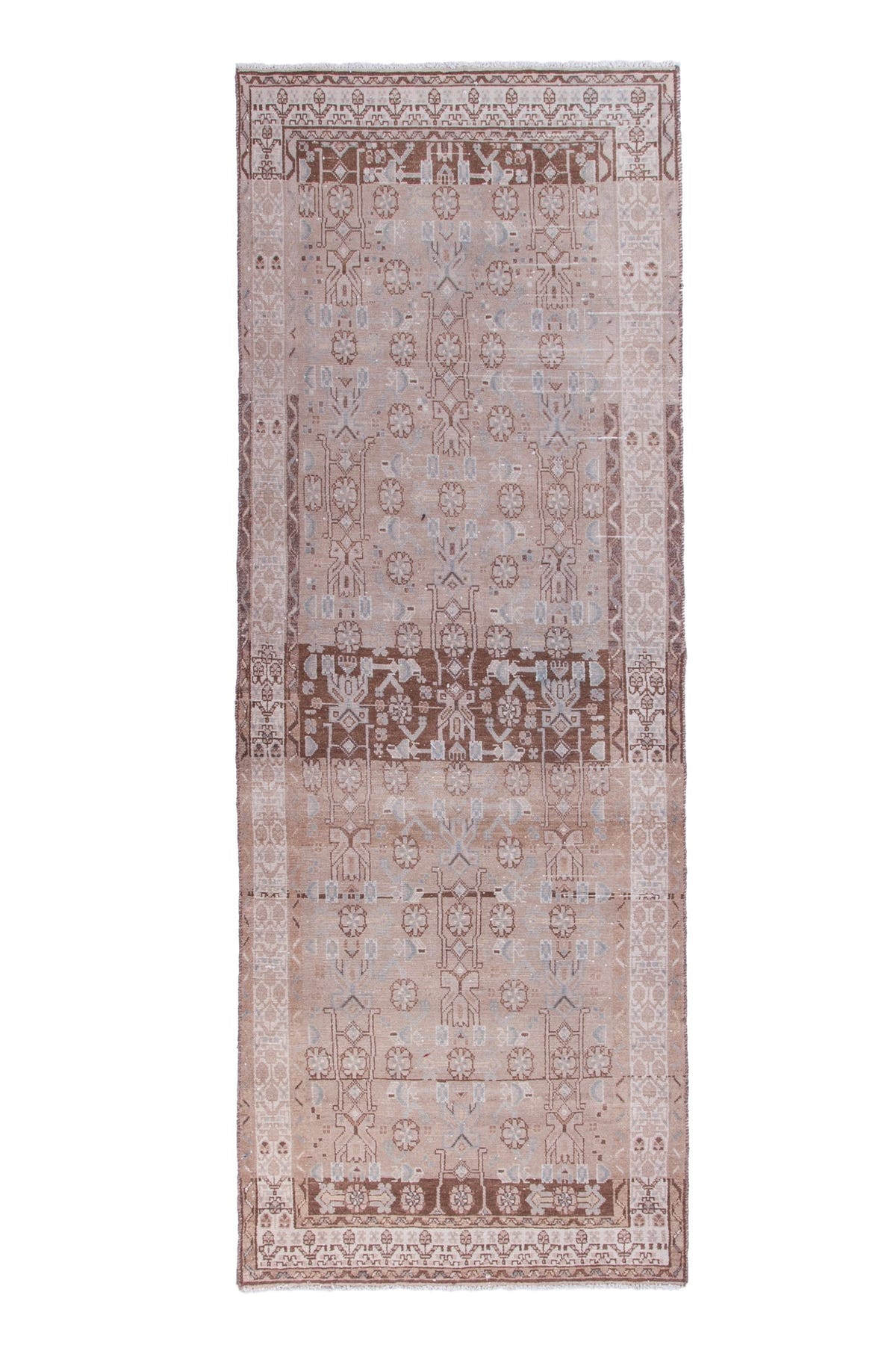1517, Persian Hamadan Runner Rug