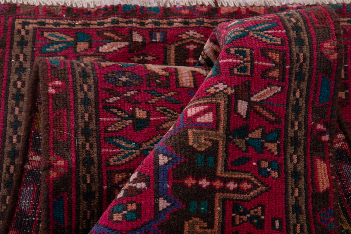 1529, Persian Gharajeh Runner Rug