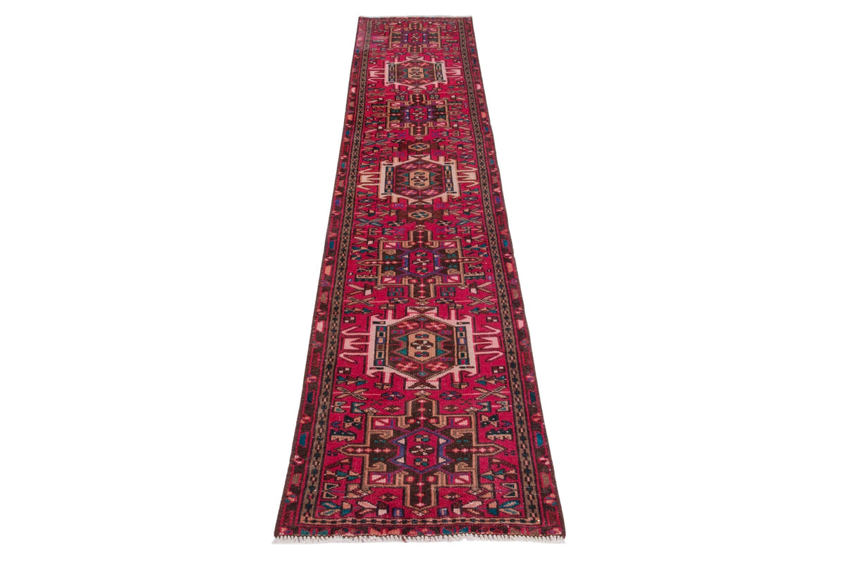 1529, Persian Gharajeh Runner Rug
