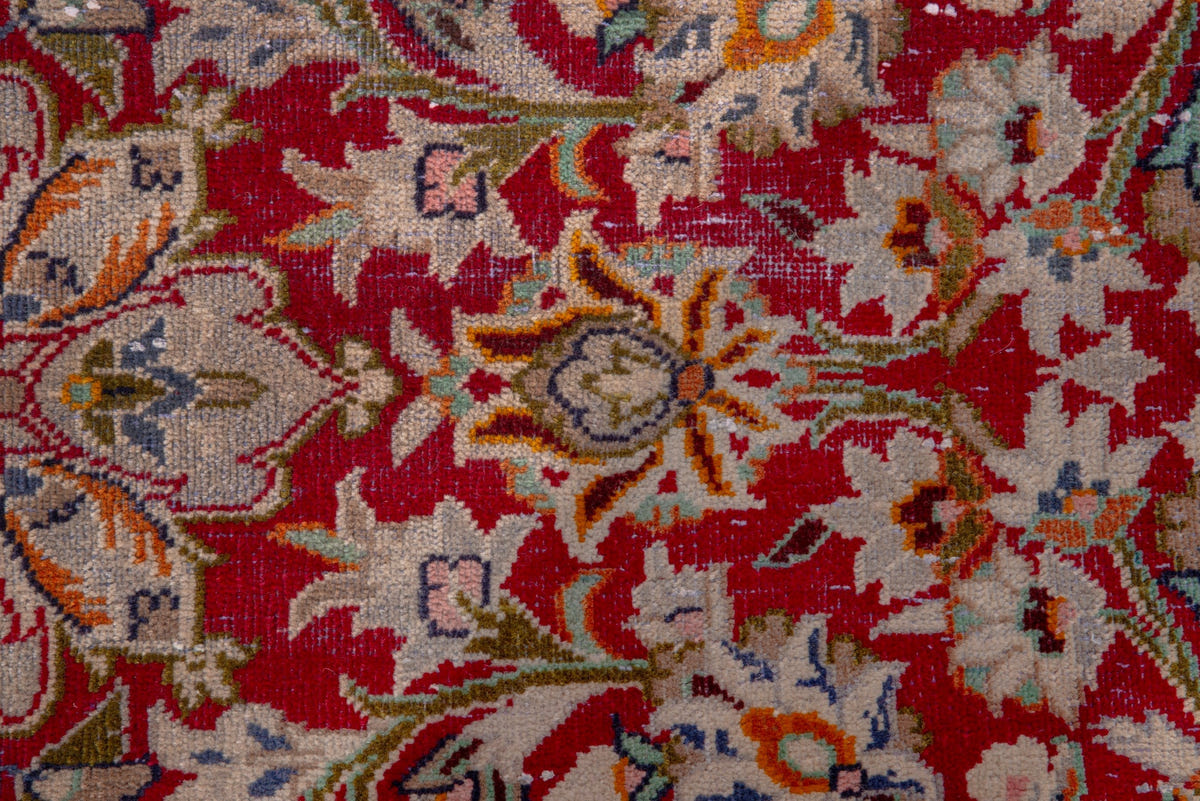 1534, Persian Kashan Runner Rug