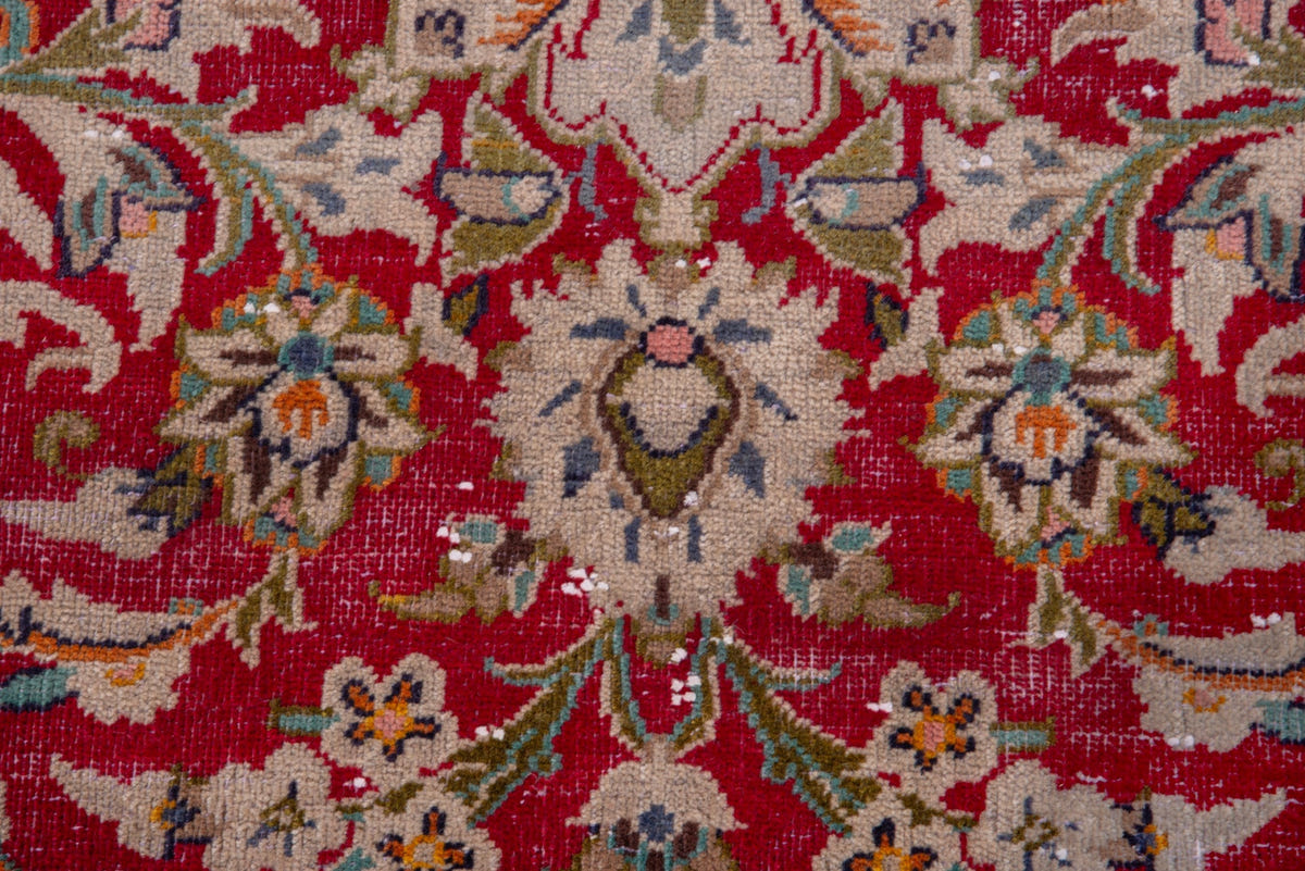 1534, Persian Kashan Runner Rug