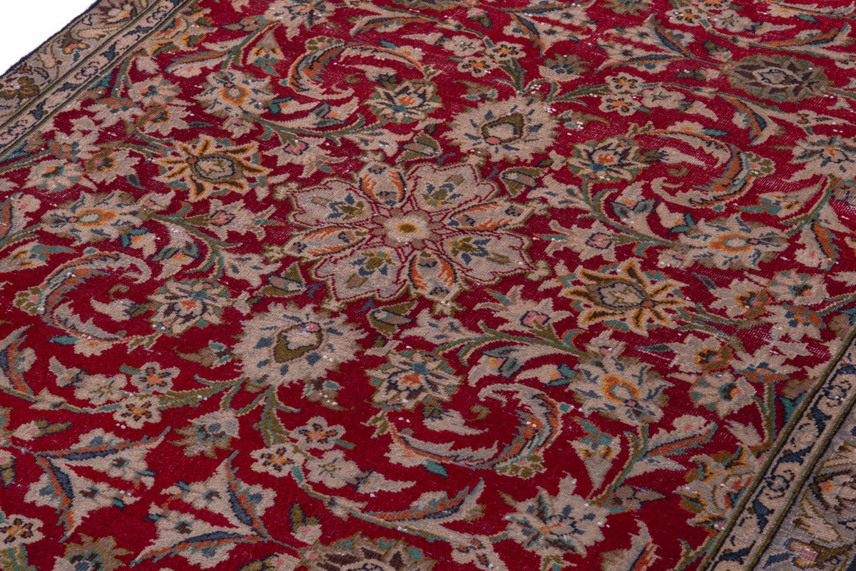 1534, Persian Kashan Runner Rug