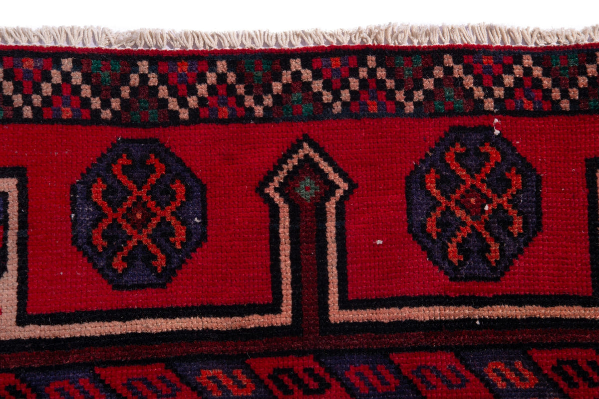 1594, Persian Ghoochan Runner Rug