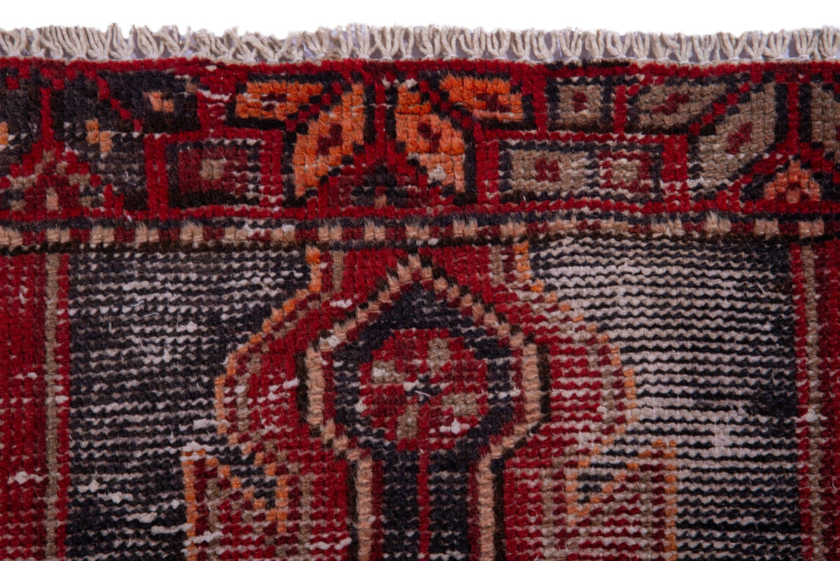1596, Persian Zanjan Runner Rug